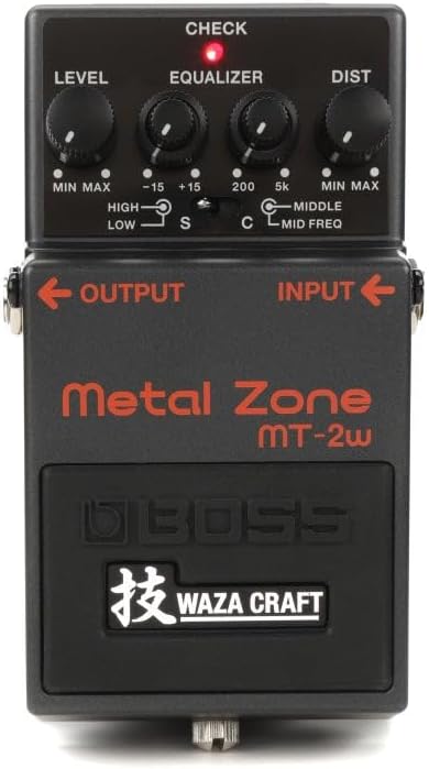 BOSS MT-2W Metal Zone Waza Craft, Waza Craft