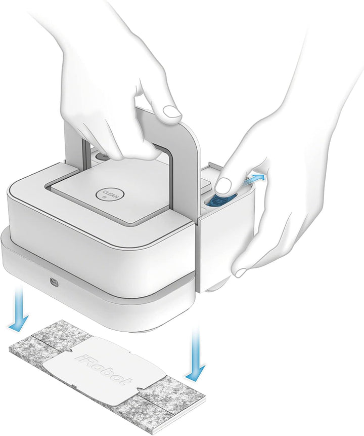 iRobot Originalteile - Originales Zubehör, Trockenwischtücher (10x), Kompatibilität mit Braava Jet 2