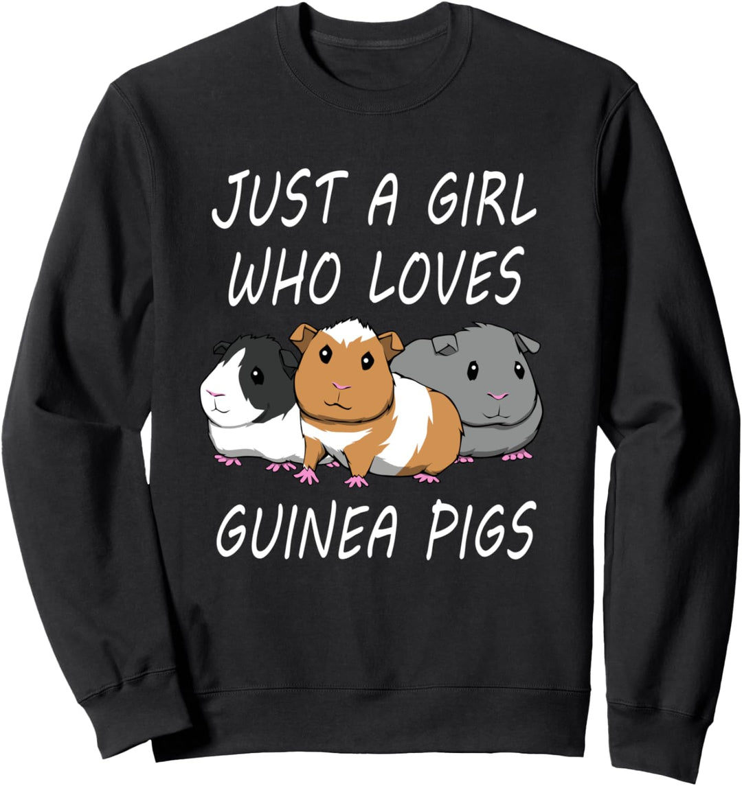 Kleiner Nager Meerschweinchen Mädchen Spruch Sweatshirt