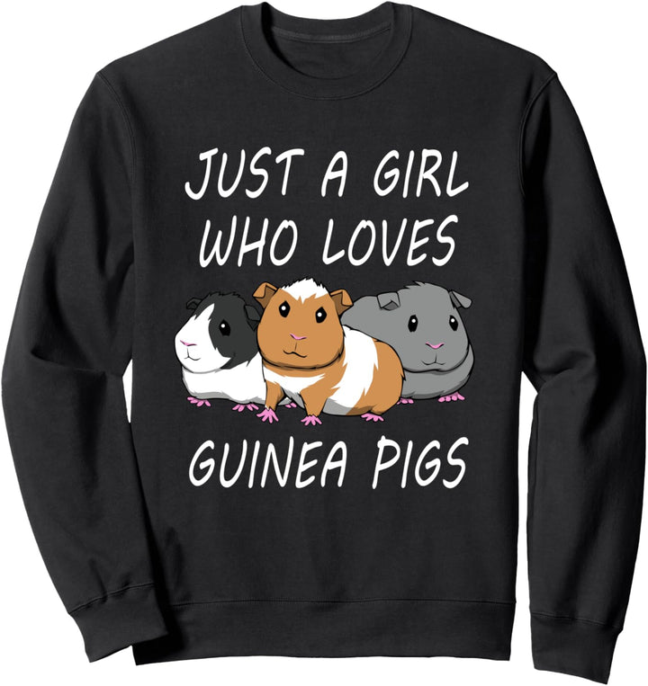 Kleiner Nager Meerschweinchen Mädchen Spruch Sweatshirt