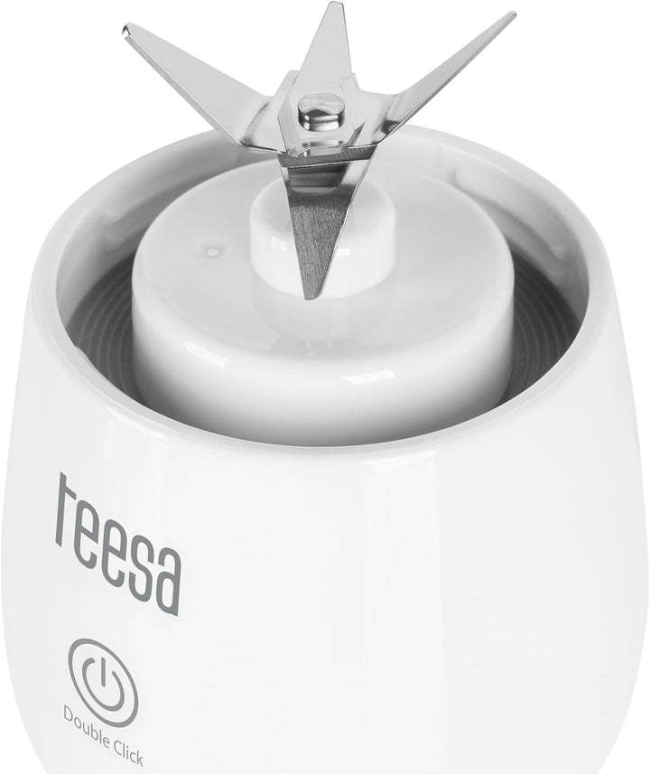 Teesa Akku-Mixer TSA3543, Glasbecher, 450 ml, Leistung 100 W, 6 Edelstahlklingen
