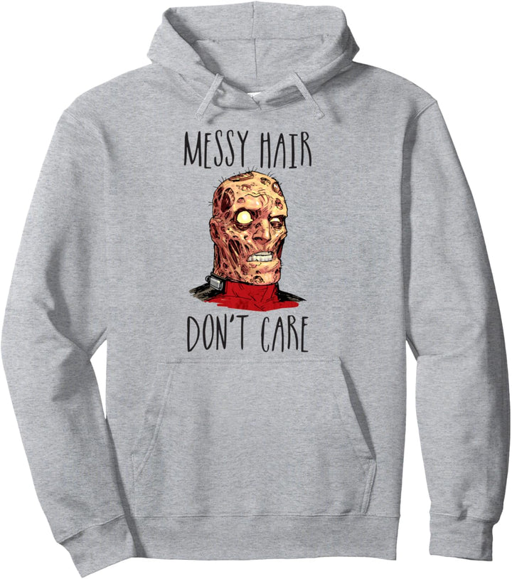 Marvel Deadpool Messy Hair Don't Care Pullover Hoodie