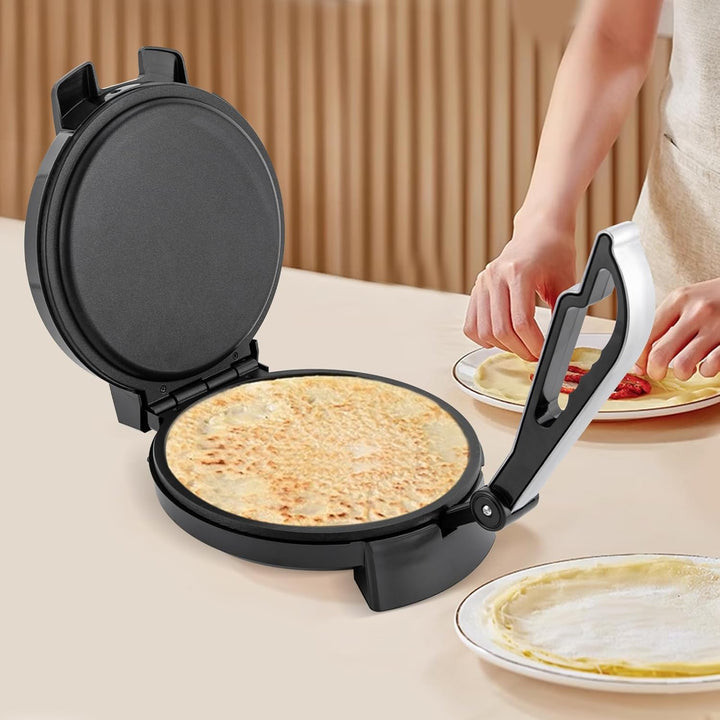 1200W Electric Fladenbrot Pfannkuchenbäcker Roti Maker Tortilla Omeletts, 220V Beidseitige Heizung,