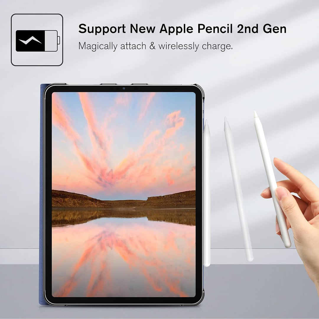 Fintie Hülle für iPad Pro 11 Zoll 4. Generation/ 3. Gen/ 2. Gen (Modell 2022/2021/2010), Multi-Winke