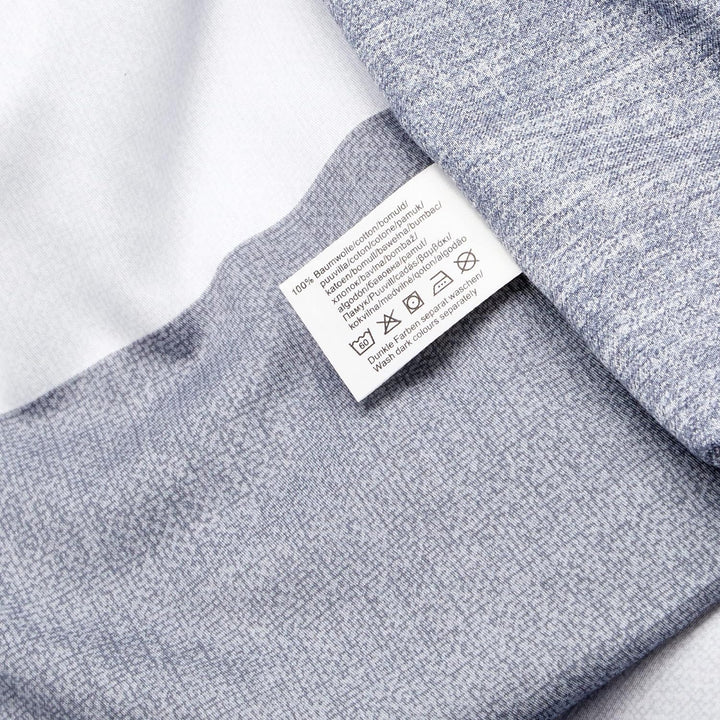 Bierbaum Bettwäsche 6520, Mako-Satin, Made in Germany, silber 13, 135x200 + 80x80 cm 135x200 Kariert