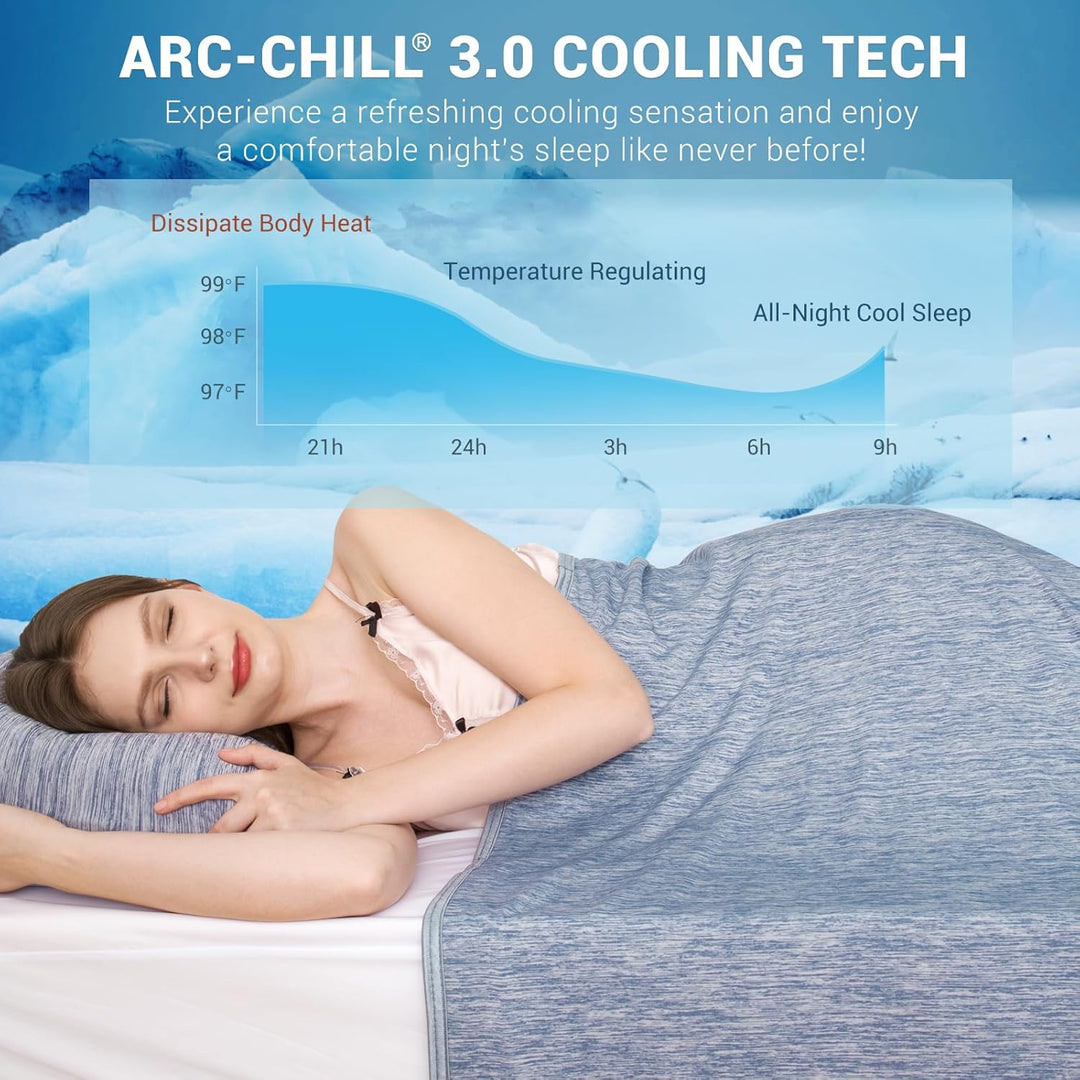 Elegear leichte Sommerdecke Kuscheldecke - zweiseitige Decke als Tagesdecke Sofadecke Couchdecke Rei