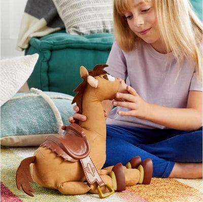 Disney Store Interaktive sprechende Actionfigur Bully aus Toy Story, 42 cm / 16,5", Pferd, aus weich