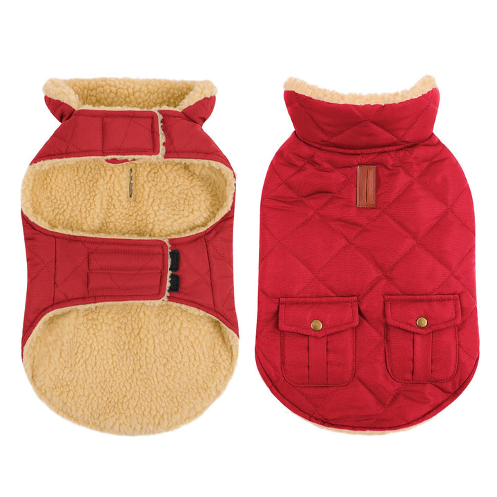CITÉTOILE Wintermantel Hundemantel, Warme Winterjacken mit Fleece für Hunde,Hundejacke Hundekleidung