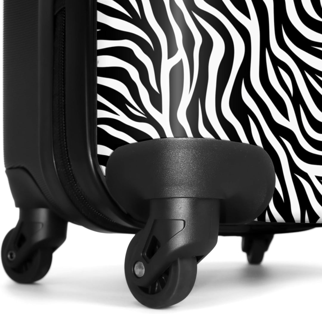 NoBoringSuitcases.com® Handgepäck, Hartschalenkoffer mit TSA Schloss, Trolley, Reisekoffer, Carry on