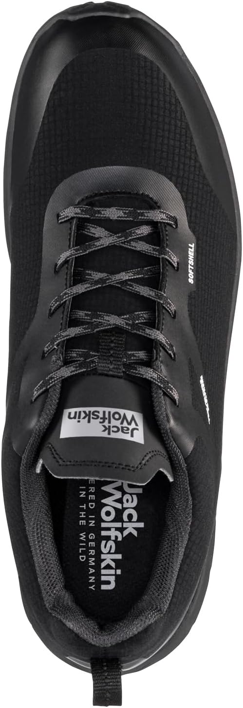 Jack Wolfskin Herren Woodland Shell Texapore Low M Walking-Schuh 39.5 EU Phantom Grey, 39.5 EU Phant