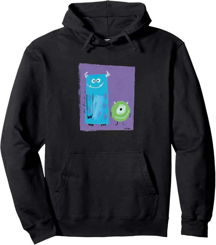 Disney Pixar Monsters Inc Sulley Mike Nierva Pullover Hoodie