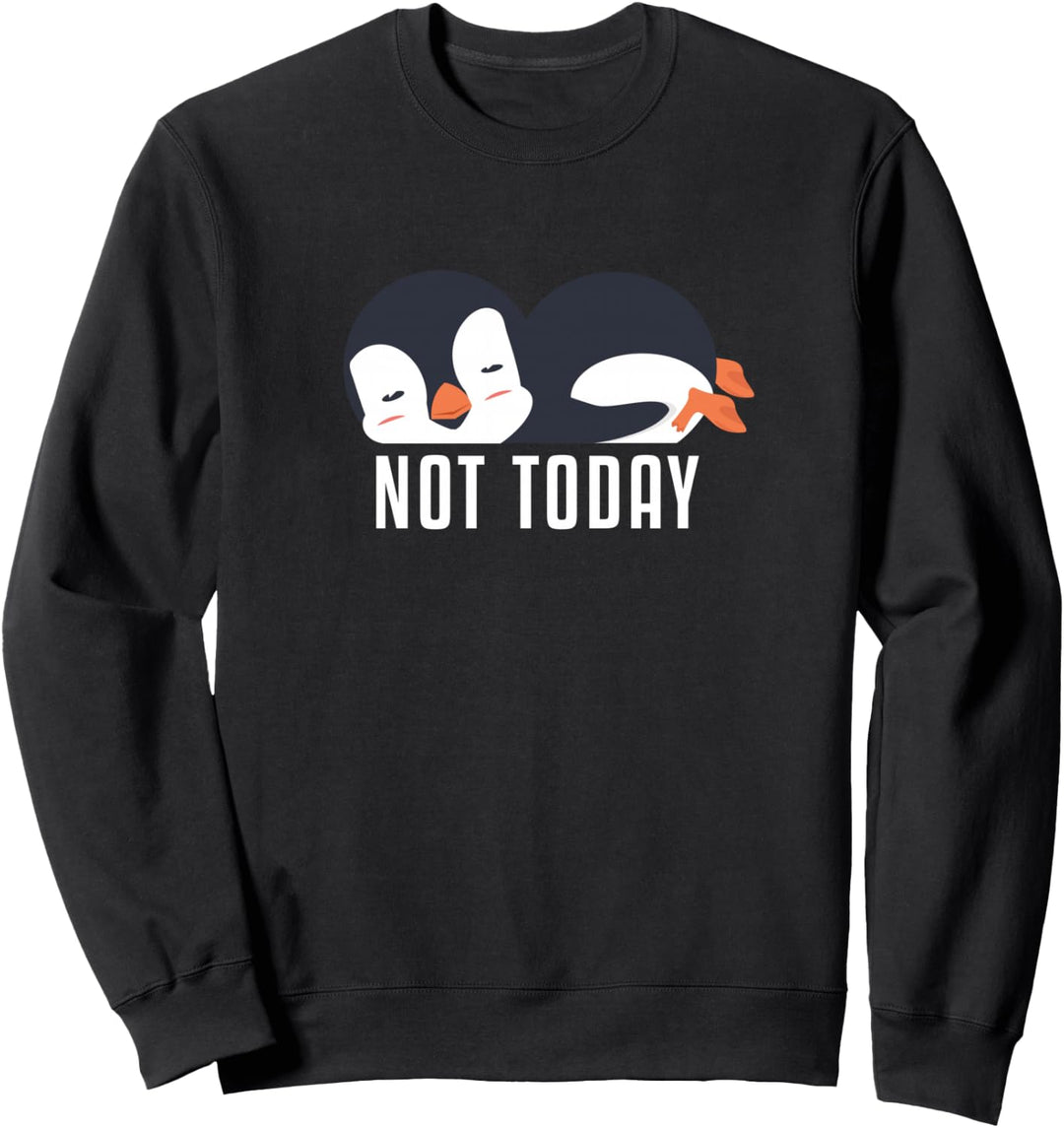Not Today Königspinguin Kaiserpinguin Seevogel Pinguin Sweatshirt