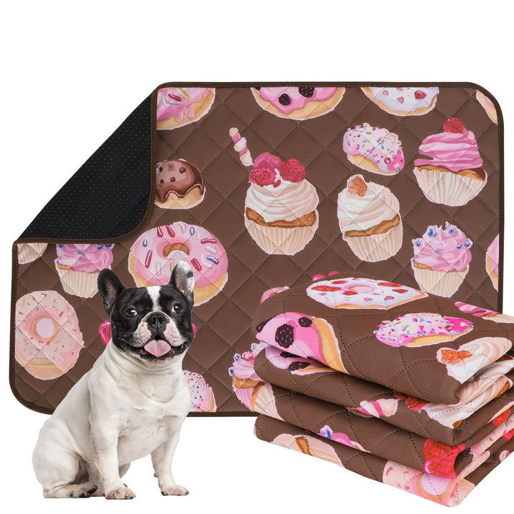 IEUUMLER 2 Stück Welpenunterlagen Waschbar, weich Hunde PIPI matten, Schnell Absorbierend Puppy Pads