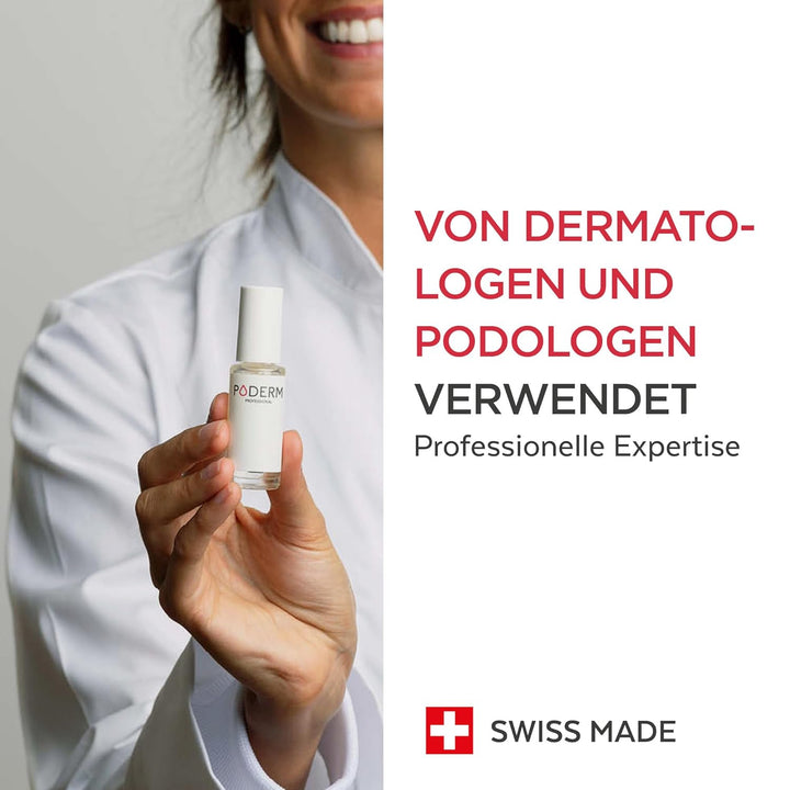 PODERM - STRAPAZIERTE NÄGEL CHEMOTHERAPIE – Serum Silicium - Beruhigt, kräftigt und repariert - Schü
