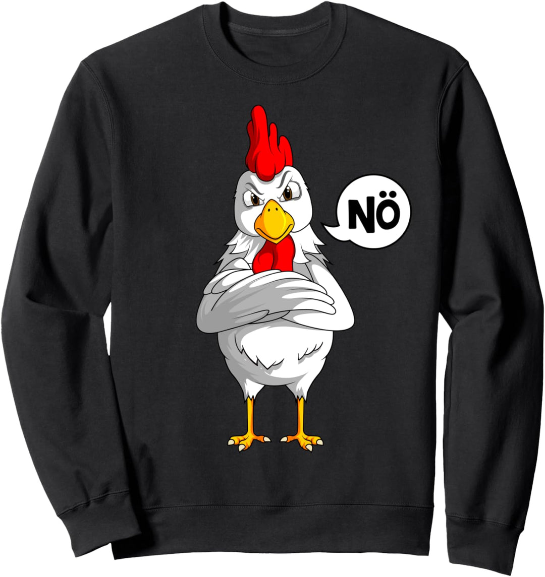 Hühner Kinder Jungen Mädchen Damen Huhn Landwirt Sweatshirt