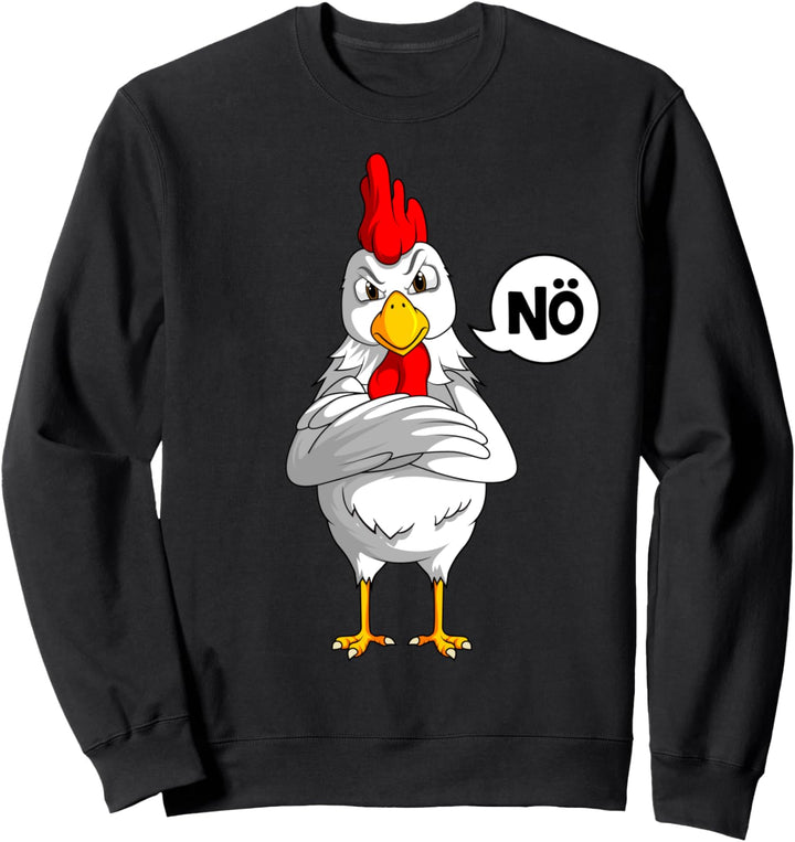 Hühner Kinder Jungen Mädchen Damen Huhn Landwirt Sweatshirt