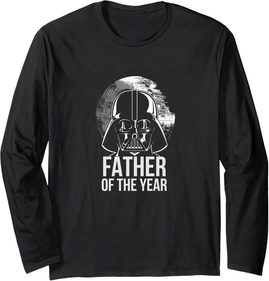 Star Wars Vatertag Vader Father Of The Year Dad Langarmshirt