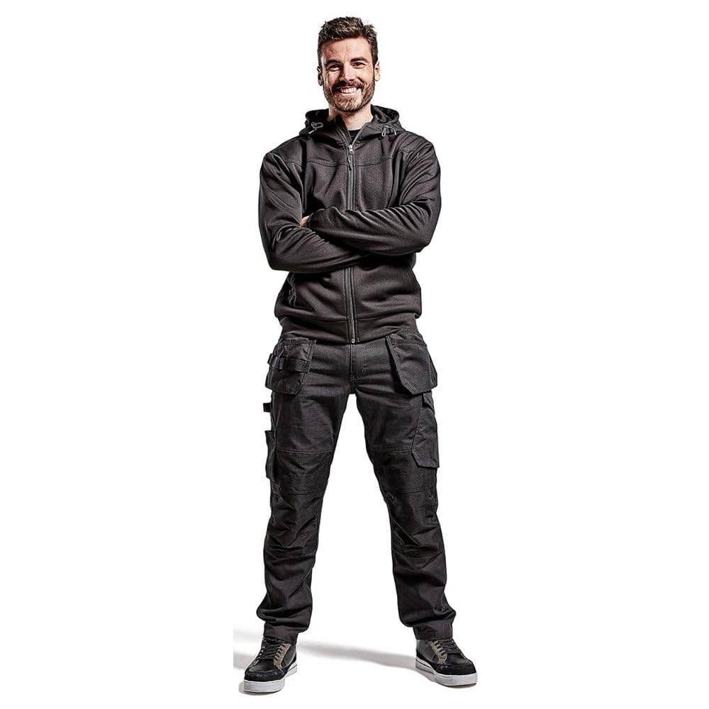 Blakläder 149613309998C50 Service Bundhose mit Nageltaschen Grösse in Schwarz/Dunkelgrau, C50 50 Bla