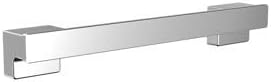 Emco Cue Wannengriff aus Metall, markant geformter Badewannengriff zum Kleben oder Schrauben, hochwe
