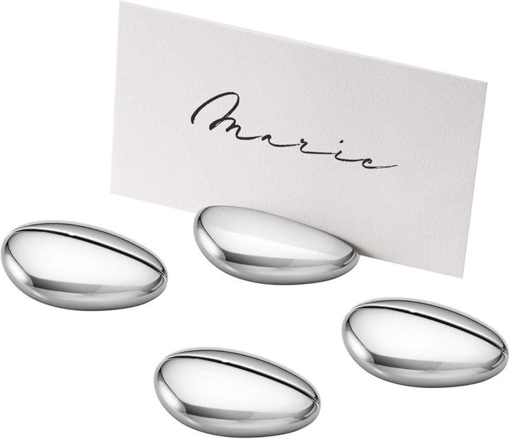 Georg Jensen Sky Table Card Holder, 4pcs