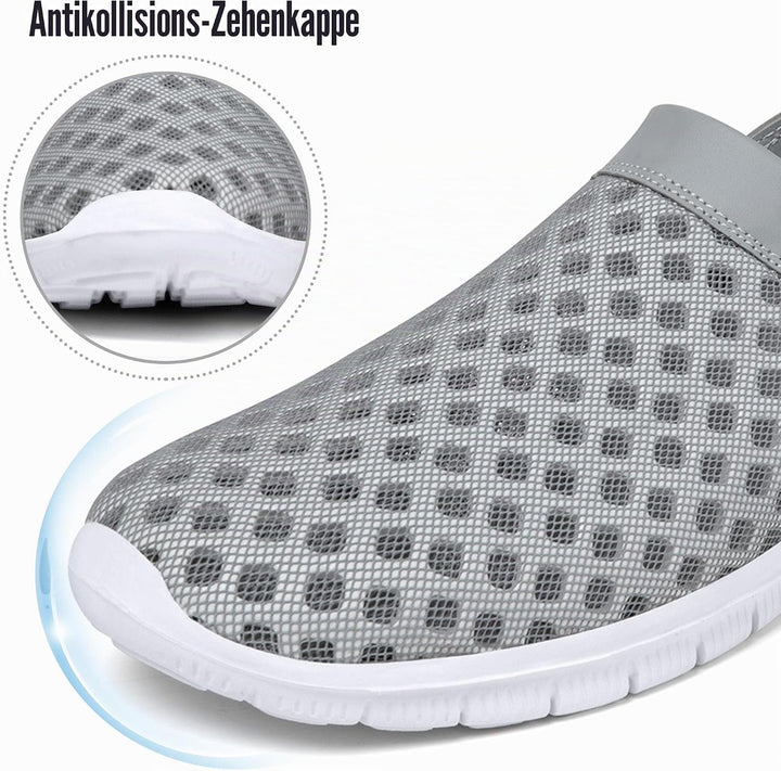 SAGUARO Sommer Clogs Herren Atmungsaktiv Hausschuhe Damen Leicht Pantolette Strand Slippers rutschfe