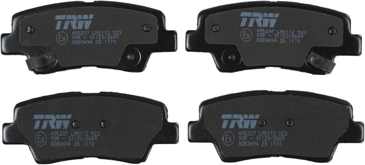 TRW GDB3494 Bremsbelag - (4-teilig)