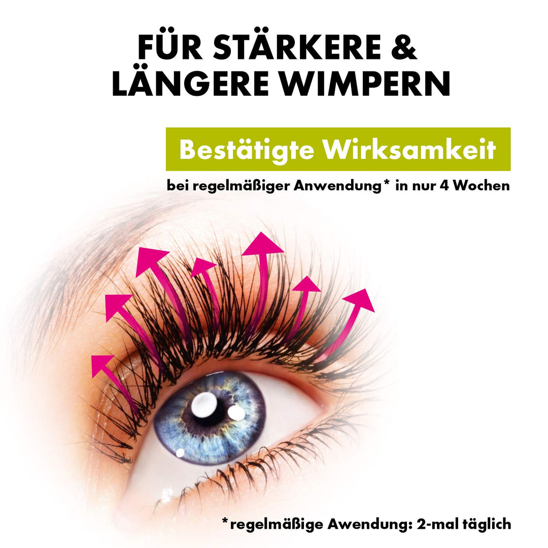 Natürliches Bio Wimpernserum von SANTE Naturkosmetik, Natural Lash Extension Serum, Wimpernbooster f