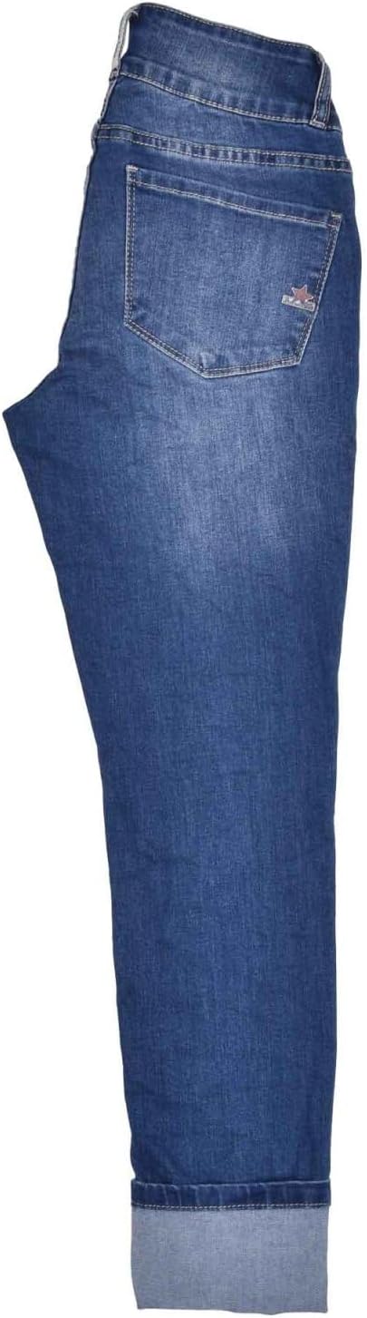 Buena Vista Tummyless 7/8 Stretch Denim M Wanderlust Blue, M Wanderlust Blue