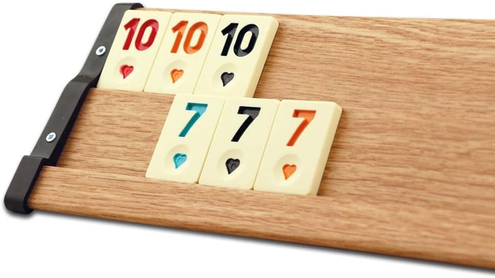 Star 1010631, Rummy curved, Romme, Okey Set oval, aus Kunststoff