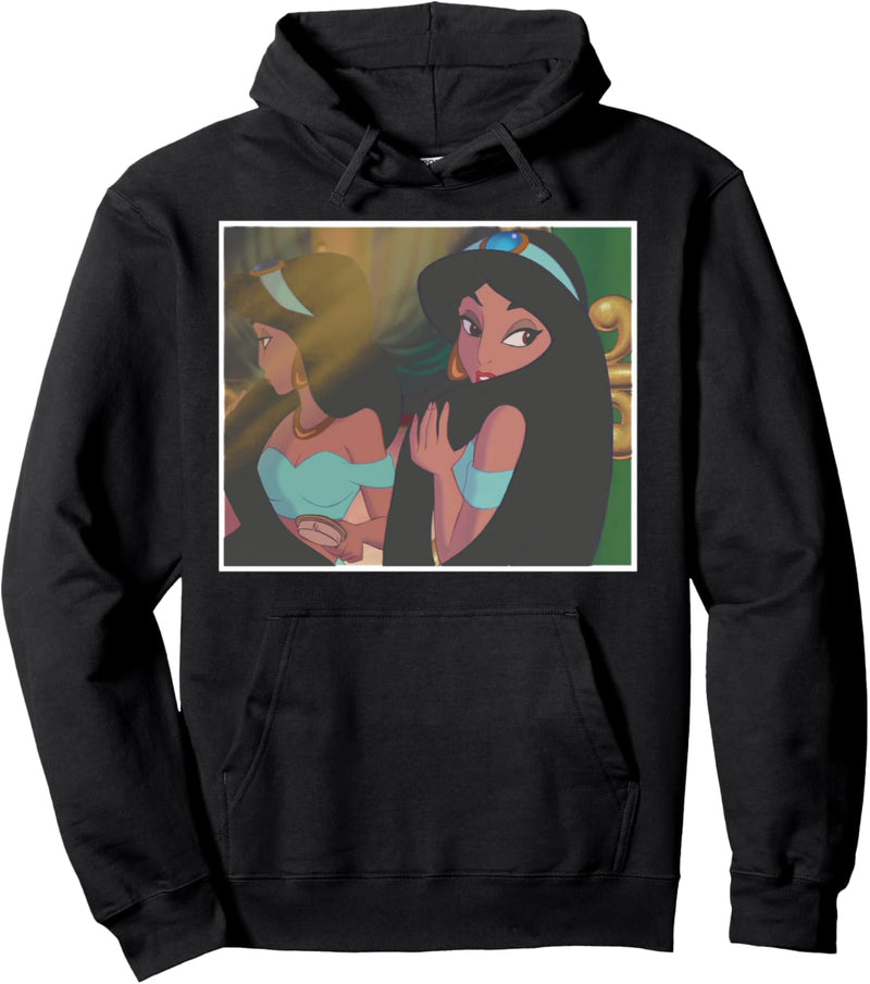 Disney Aladdin Jasmine Mirror Photograph Portrait Pullover Hoodie