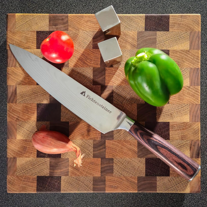 Professionelles Chef Messer - 8 inch - extrem scharf - ergonomisch - für höchste Ansprüche