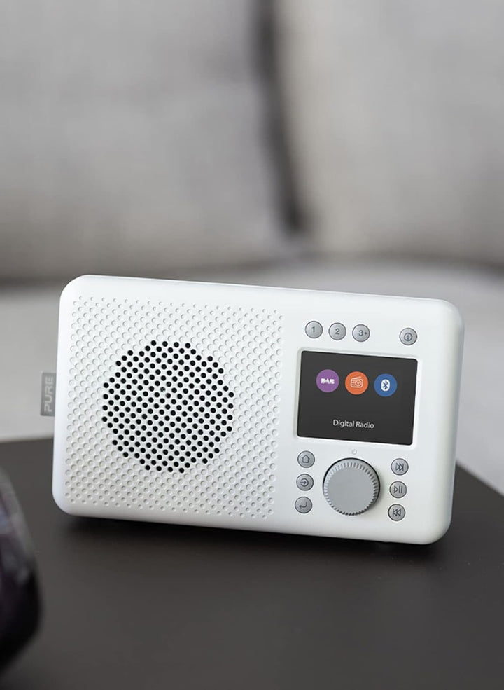 Pure Elan DAB+ Tragbares DAB+ Radio mit Bluetooth 5.0 (DAB/DAB+ und UKW Radio, TFT Farbdisplay, 20 S