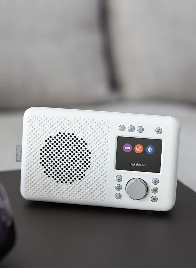 Pure Elan DAB+ Tragbares DAB+ Radio mit Bluetooth 5.0 (DAB/DAB+ und UKW Radio, TFT Farbdisplay, 20 S