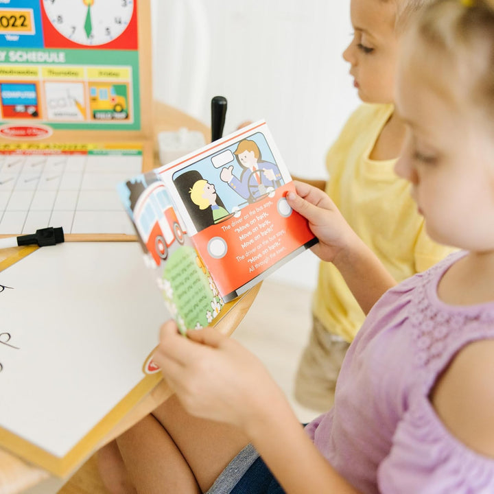 Melissa & Doug School Time Classroom Play Set | Pretend Play | Play Set | 4+ | Gift for Boy or Girl