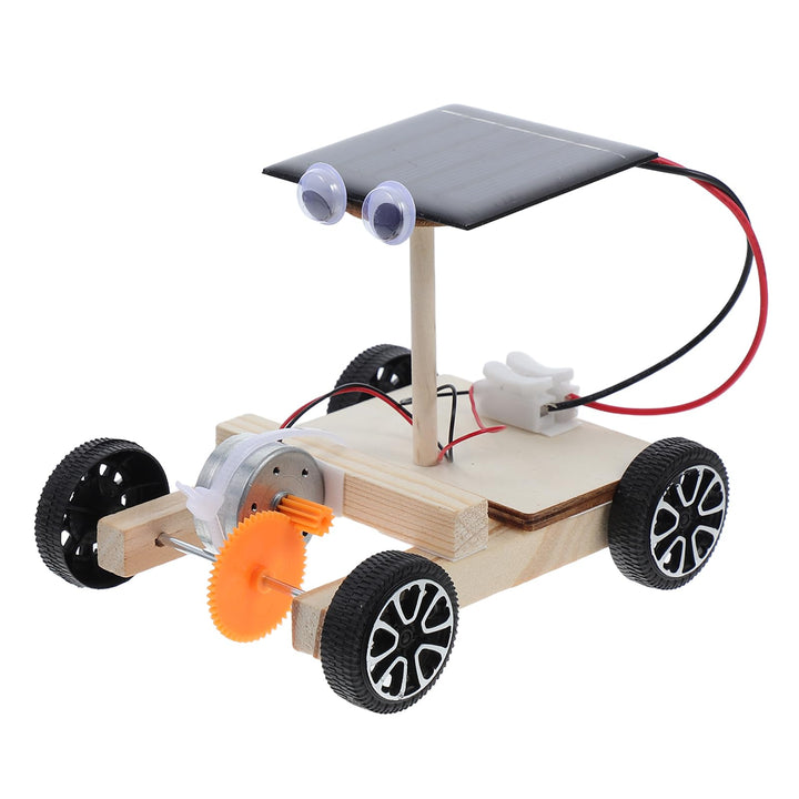UPKOCH Solarauto Selber Bauen Projekte Stemmen Solarbetriebenes Auto Elektronik-kit 3D-Puzzle-Spielz