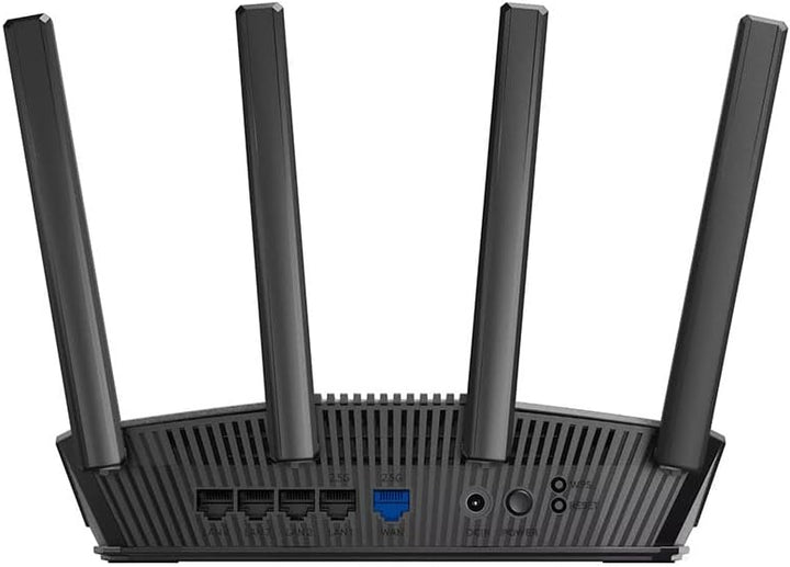 ASUS RT-BE59 WiFi 7 AiMesh Extendable Router (4K-QAM, MLO, 2.5G WAN-Port, 2.5G LAN-Port, DREI 1G-Por