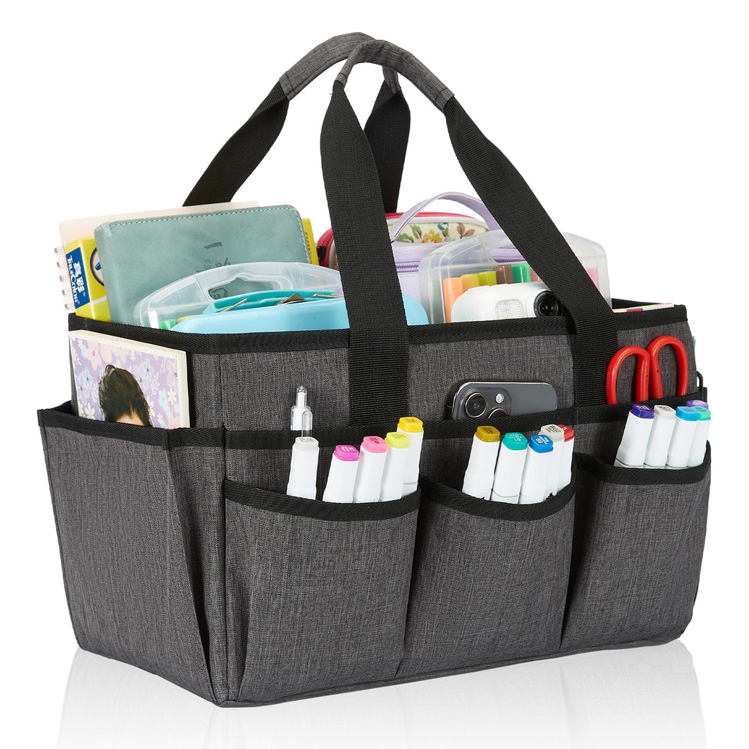 JOSIVIKY Basteltasche, Kunst-Organizer, Tragetasche, Reinigungsbedarf, Auto-Organizer für Werkzeugbe