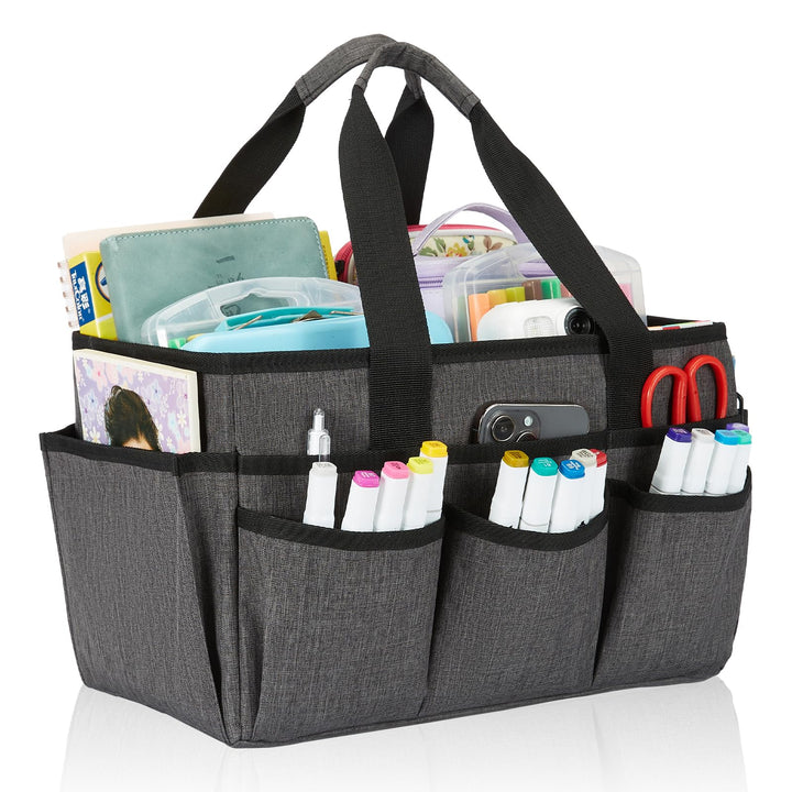 JOSIVIKY Basteltasche, Kunst-Organizer, Tragetasche, Reinigungsbedarf, Auto-Organizer für Werkzeugbe