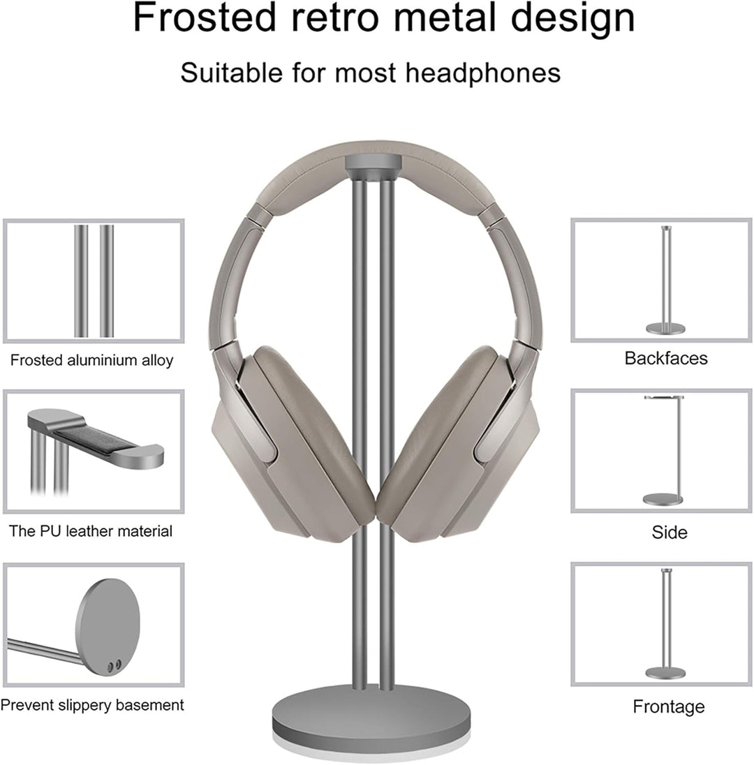 Geekria Kopfhörer Ständer Kompatibel Mit Bose QC25, QC35, ATH, Sony WH-1000XM4, WH-1000XM3, AKG, JBL