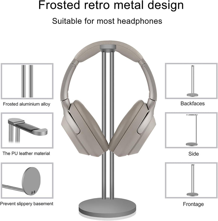 Geekria Kopfhörer Ständer Kompatibel Mit Bose QC25, QC35, ATH, Sony WH-1000XM4, WH-1000XM3, AKG, JBL
