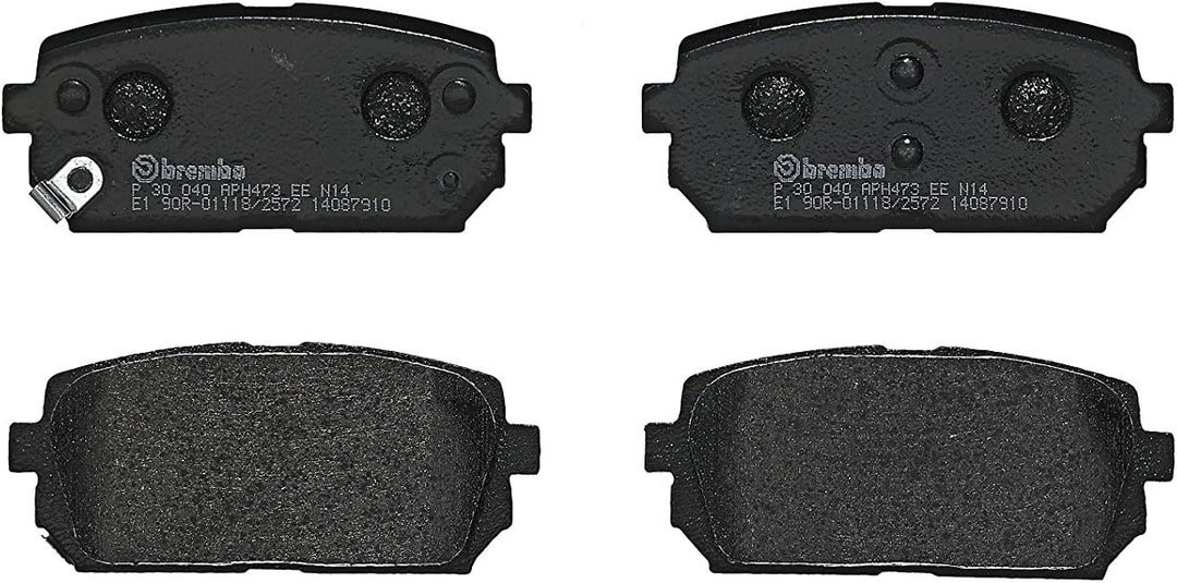 Brembo P 30 040 Bremsbelagsatz, Scheibenbremse - (4-teilig)