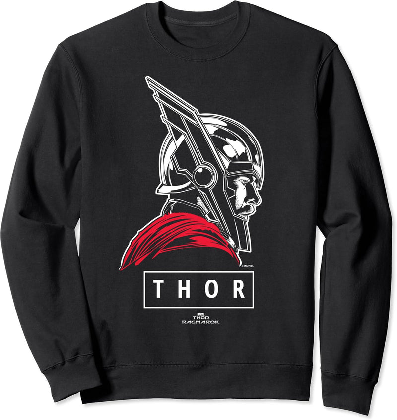 Marvel Thor: Ragnarok Thor Profile Outline Sweatshirt