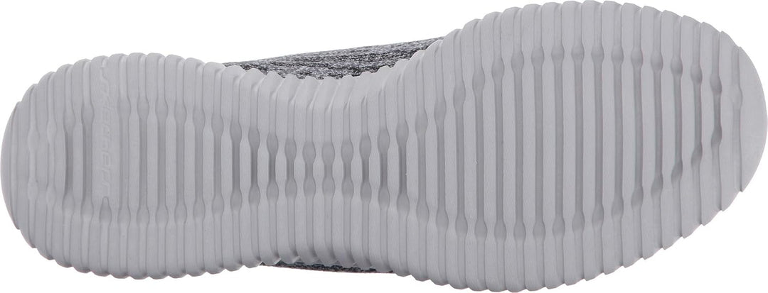 Skechers Herren Elite Flex Hartnell Halbschuhe 41 EU Gray Black Mesh Trim, 41 EU Gray Black Mesh Tri