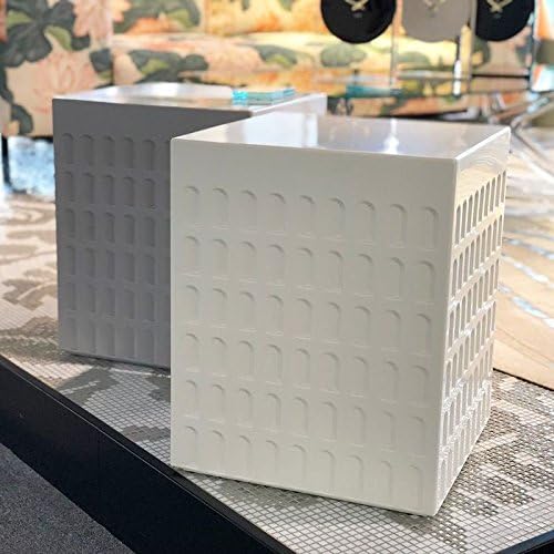 Kartell EUR, Hocker, 36 x 36 x H 45 cm Weiss, Weiss