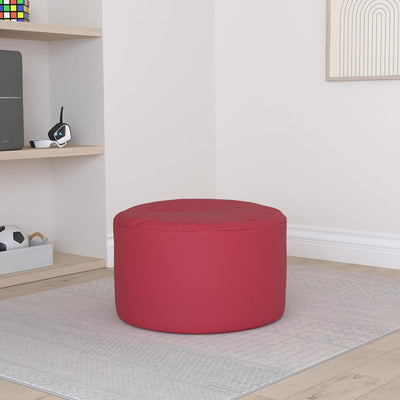 Lumaland Sitzsack Pouf (50 L) | Kompakter Sitzsack mit 3-in-1-Funktion: bequemer Hocker, praktisches