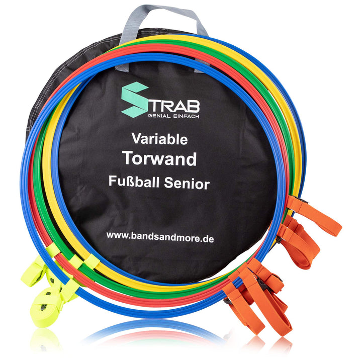 Torwand für Fussball mit Bänder um professionell und effektiv zu trainieren/Tor-Technik-Set/Fussball