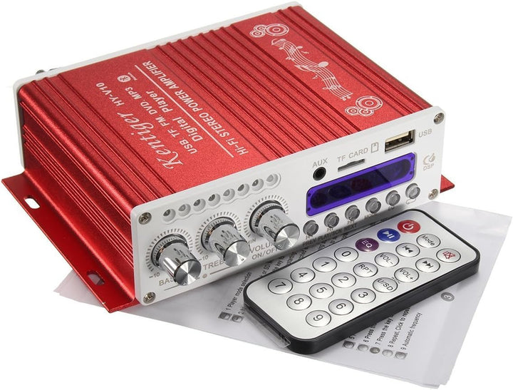 DollaTek Mini Bluetooth Hallo-Fi-Stereo-Audio-AMP Verstärker Bass Booster MP4 12V Unterstützung FM /