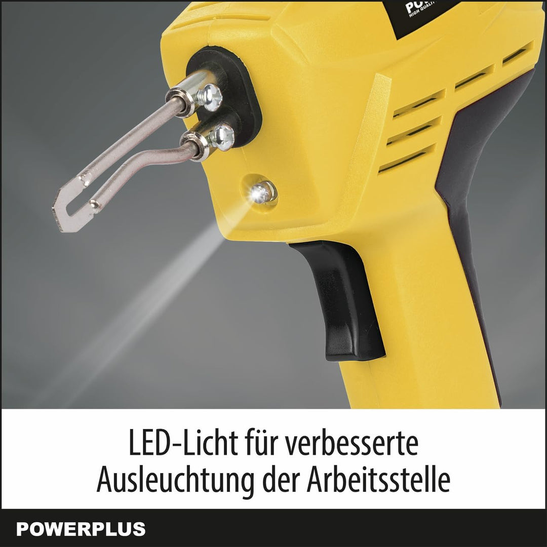 POWERPLUS POWX1386 - Pistola de soldadura 100w