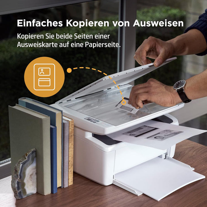 HP LaserJet MFP M140we Laserdrucker, Monolaser 3-in1, 6 Monate gratis drucken mit HP Instant Ink ink