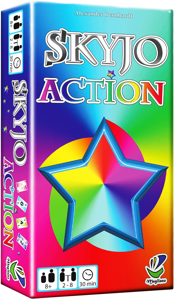 Magilano - SKYJO Action - Das aufregende Kartenspiel für spassige und amüsante Spieleabende im Freun